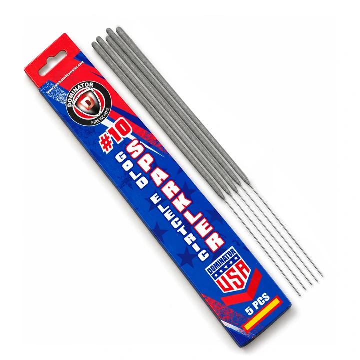 No. 10 Gold Sparklers