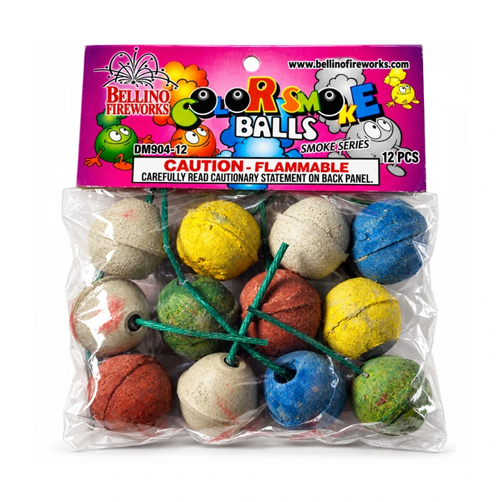 Color Smoke Balls