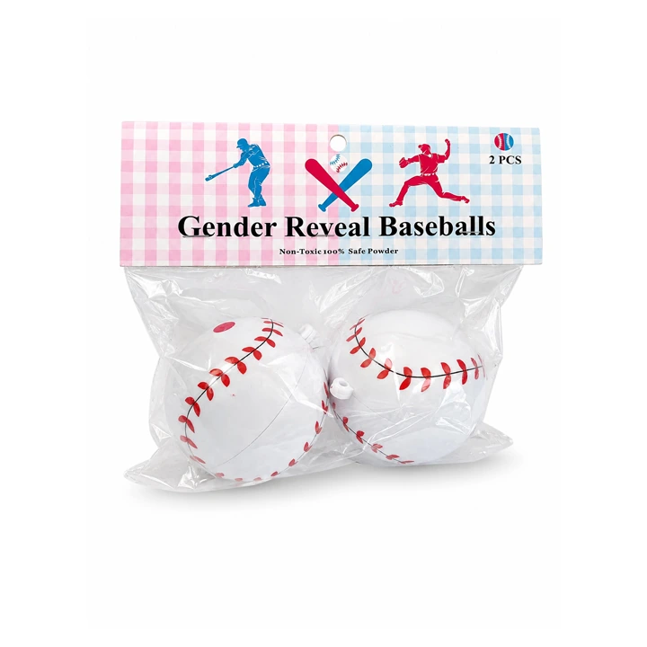 Gender Reveal Baseballs