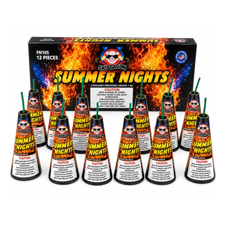 Summer Nights Cone Fountain