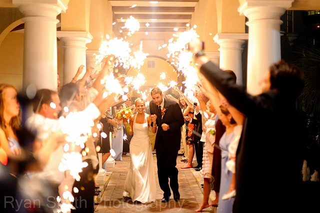 Wedding sparklers