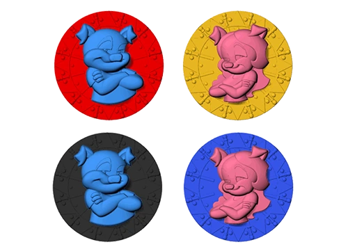 Sky Bacon Spinners 4 PK