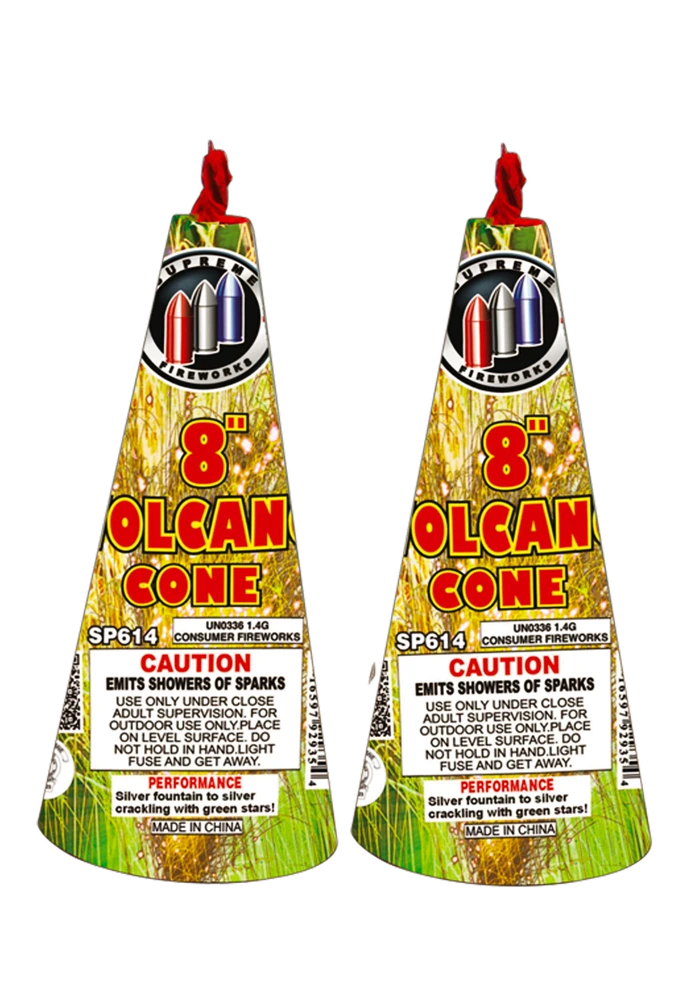 #8 Volcano Cone 3