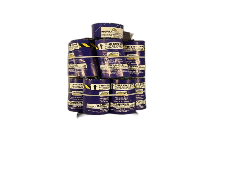 Pyro Packed 4 Canister Shooting Shells