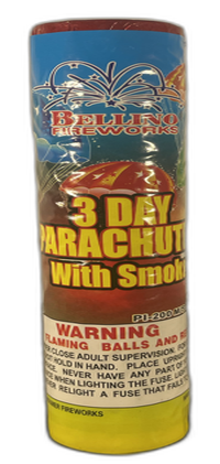3 Day Parachute with Smoke